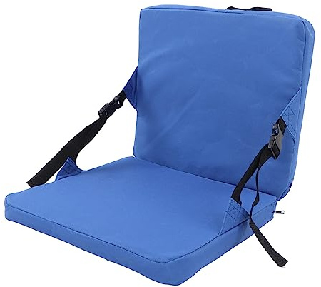 Xiuganpo Siège de Stade avec Support Dorsal, Chaise Pliante Portable Légère avec Poignée et Boucle Réglable, pour Gradins Extérieurs, Bancs, Terrains de Football
