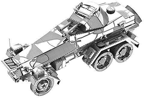 MTu 2018 3D Metall Puzzle Sd.Kfz.231 Schwerer Panzerspahwagen Modell Kits I22217 DIY 3D Laserschnitt Modell-Bausatz Spielzeug