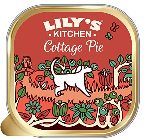 Lily's Kitchen Natural Adult Wet Dog Food Tray Cottage Pie Grain-Free Recipe 10 x 150g