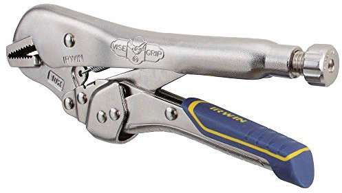 IRWIN Vise-Grip Welding Pliers, Fast Release, Straight Jaw, 10-Inch (IRHT82576)