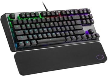 Cooler Master CK530 V2 Tenkeyless Gaming Mechanical Keyboard with Brown Switches (Gunmetal Black)