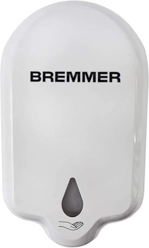 Bremmer Automatischer, berührungsloser Handdesinfektionsmittel- und Seifenspender – Sensor, hygienische, berührungslose Pumpe für Zuhause, Bad und Büro