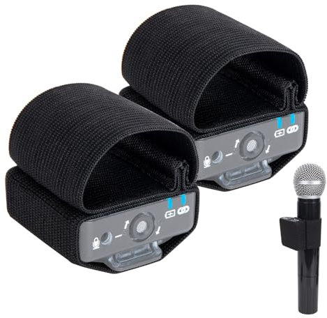 SUNMON Rode - Microfono elastico, 2 manicotti elastici Rode, FOR Rode Wireless Go 2 - 2pcs, Accessori per microfoni