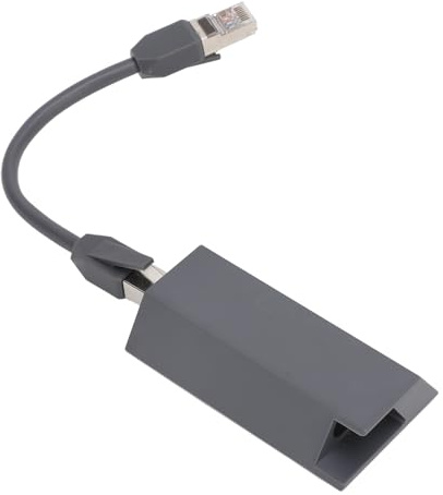 Adaptateur Ethernet pour Antenne Parabolique Rectangulaire Gen 2 V2, Adaptateur Ethernet Haute Vitesse 1000 Mbps pour Réseau Externe Filaire, Câble D'extension de