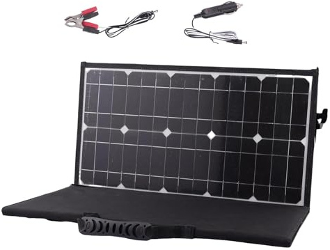 Kit panneau solaire pliable 600 W | Portable | Valise de panneau solaire pliable avec USB 5 V panneau solaire USB pour station d'alimentation est