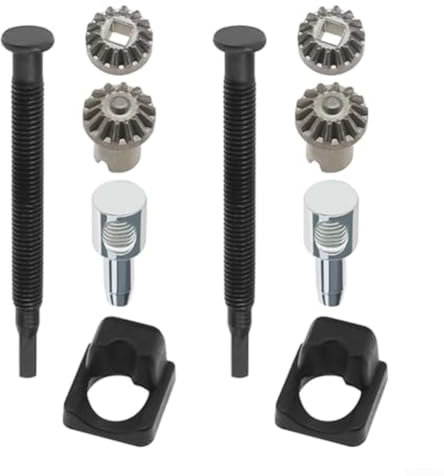 Jotekonoby 2 Sets Chain Saw Chain Adjuster Tensioner Screws V651000001 V651000011 for CS-400 CS400 CS-450 Chainsaw Replacement Parts