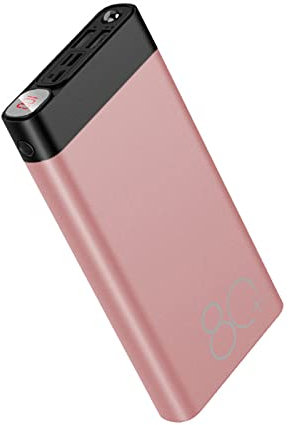 Caricabatterie portatile Power Bank, display a LED da 20000 mAh, 2 porte USB, pacco batteria di ricarica rapida USB C input/output, power bank per caricabatterie per telefoni cellulari