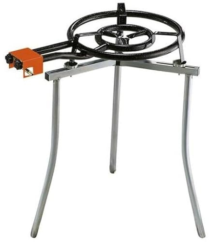 Set de paellero a gas 40cm + soporte paellero universal Garcima