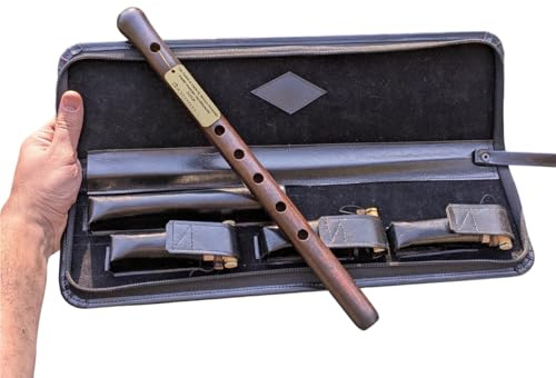 Professioneller Duduk, Key A Duduk, armenischer Duduk, Lederetui, professionelle 3 Blätter und Flöte und Spielanleitung, Aprikosen-Holz-Duduk, armenische Flöte, Armenien, bestes Geschenk