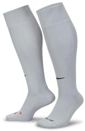 Nike Herren Classic II gepolsterte OTC Fußballsocken, Größe L (36-47), Grau
