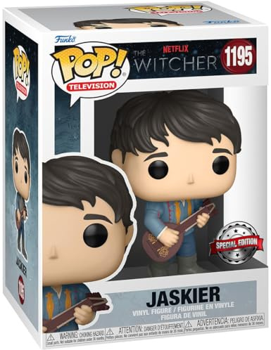 Funko Pop! TV: Witcher : Green - Jaskier - (Green Outfit) - The Witcher - der Hexer - Vinyl-Sammelfigur - Geschenkidee - Offizielle Handelswaren - Spielzeug Für Kinder und Erwachsene - TV Fans