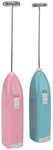 Mini Hand Mixer Easy Control 2 Pieces Durable Rust Proof Fast Motor Electric Whisk for Drinks Pigments Paints