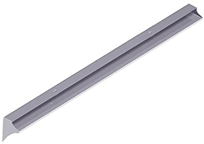 Klemmschiene Klemmleiste Wandschiene Wandklemmschine 8-19 mm Regal Wandhalter (Alessio für 8 mm Glasböden, 90 cm)