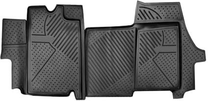 OMAC Gummimatten Fußmatten kompatibel mit Citroen Jumper 2006-2014 TPE Automatte Schwarz 4X