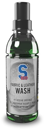 DR. WACK S100 Funktionswaschmittel 300 ml – Flüssigwaschmittel für Motorradbekleidung – Schonende Reinigung ab 20°C – entfernt Gerüche von Leder und Textilien – Premium-Pflege