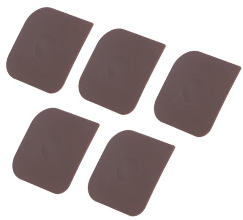 Confezione 5 Raschietti per Pentole, Set di Raschietti Cucina Pulizia Efficiente con Presa Migliorata, Materiale Adatto Agli Alimenti per Uso Multiuso