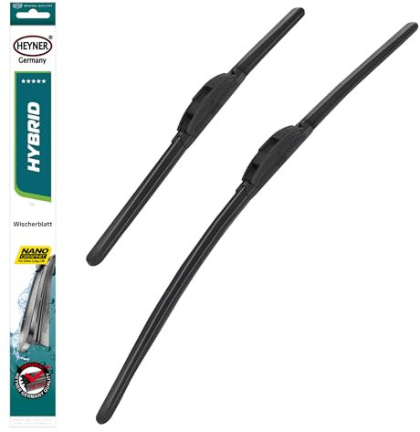 HEYNER® Scheibenwischer komp. mit HYUNDAI i30 (12.2011-12.2016) HYBRID Flachbalkenwischer