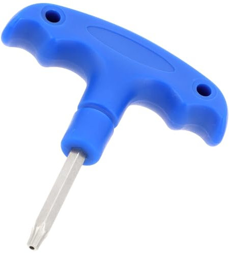 Piriuuo Golf Driver Tool Golf Wrench Stainless Steel Golf Torque Wrench Golf Club Wrench Golf Driver Wrench Golf Club Adjustment Tool Driver Tool Golf Tool, T20, Blue