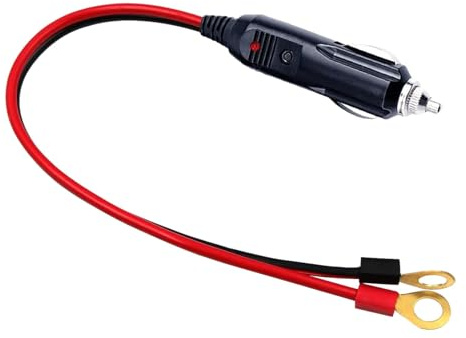 Cavo Adattatore Per Accendisigari - Cavo Di Prolunga Per Cavo Per Carichi Pesanti Da 12 V | Kit Connettore Accessorio Caricabatterie Con Prolunga ABS Per Inverter Per Auto | Tazza Elettrica Con Pompa