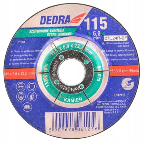 Dedra Trennscheibe 115x6x22.2mm