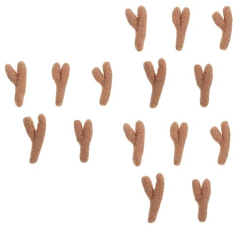 Alipis 3 Sätze Geweih Aus Wollfilz Weihnachtsbaumschmuck Ornamente Weihnachtsdeko Weihnachts Basteln Wollgeweih Selber Machen Geweih Selber Machen Füllstoff 5 Stück * 3