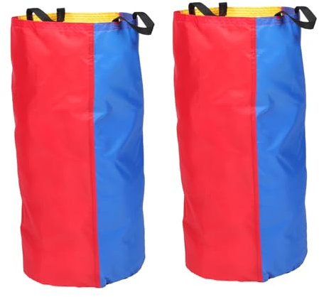 VICASKY 2pcs Boys and Girls Sack Race Bags for Easter Games Potato Sack Race Bags for Field Day Outdoor Boys and Girls Activities Interactive Sensory Training Toy