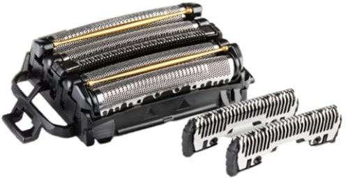 Panasonic WES9038Y1361 Ersatzklingen und Scherfolie für Elektrorasierer ES-LV9Q, ES-LV6Q & ES-CV51, Kombipack, 5-Klingen-System, fortschrittlicher japanischer Edelstahl, wasserdicht