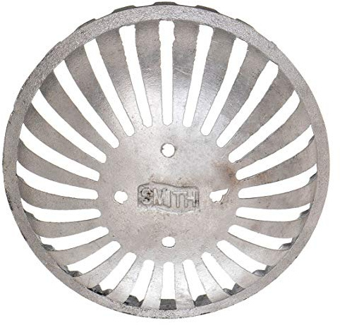 Dome Strainer: 5 1/2 in Overall Dia, 3 Ht, 4 Nominal Pipe Size, 3000DBS-4, 45DT38