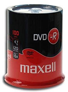 Protected DVD-R Maxell 16x 4.7 GB 100er Cake