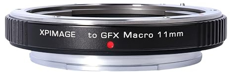 XPIMAGE Makro-Autofokus-Adapter, kompatibel mit Fujifilm GF-Objektiven und GFX-Kameras (11 mm)