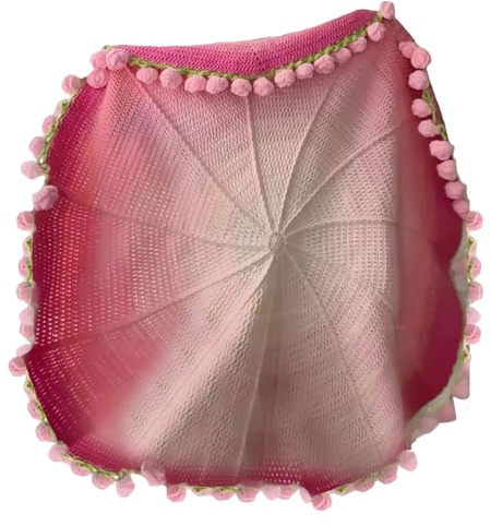 Kit per realizzare un bouquet di coperte all'uncinetto, 100 x 100 cm, per donne, casa, divano, camera da, soggiorno, compleanno