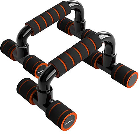 READAEER Poignées d'appui pour Pompe/Push-Up Bars pour Musculation (Orange)