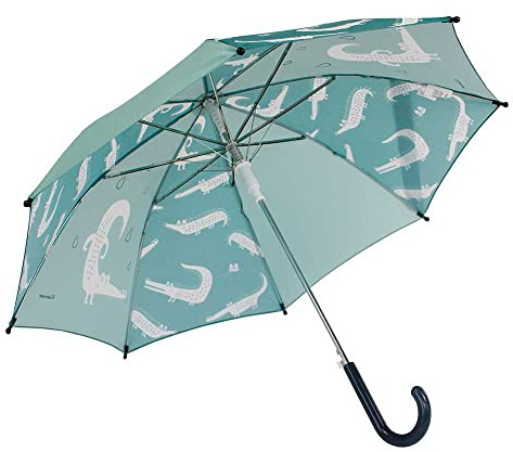 Nikidom Regenschirm, Unisex, Jugendliche, Grün (Grün), Einheitsgröße