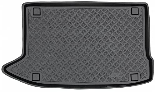 SMK Tapetes de PE para maletero apata para Hyundai Kona I 2017-2023 Mejore la comodidad de su viaje con la resistente alfombrilla para el maletero del coche, que protege contra la suciedad y el polvo.