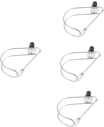 Anneome 4stücke Edelstahl Rettungsring Halterung Für Boote Verstellbare Hufeisenhalter Für Schwimmringe Multifunktionale Halterung Für Yachten Und Schwimmdesigns Installieren Und