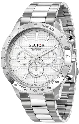 Sector No Limits Orologio Uomo, Multifunzione, Analogico, Cassa 45 mm, Limited Edition Collezione 270 - R3253578035