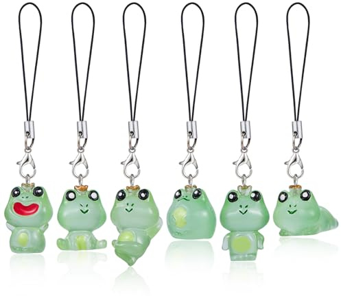 BEEFLYING Phone Charms Aesthetic Y2K Cute Resin Ocean Animals Charm Straps Cell Phone Pendants Accessories for Bag Keychain Camera Wallet
