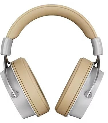 LEAUDIO SonicMemory G50 Cuffie completamente chiuse professionali di registrazione Studio Monitoring Cuffie Gaming Headset (Argento)