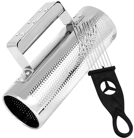 Guiro Shaker Instrument de percussion professionnel en métal avec grattoir Outil d'entraînement musical durable pour les spectacles en direct