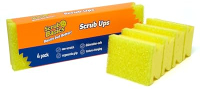 Scrub Daddy Basics Scrub Ups, Pack of 4