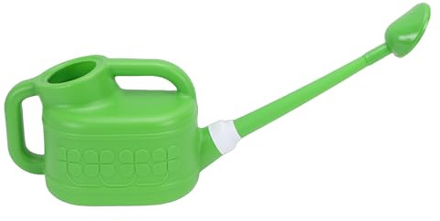 Luocute Annaffiatoio, Annaffiatoio per Piante da 6 Litri con Soffione Doccia Rimovibile in Acciaio Inossidabile e Beccuccio Lungo, per Piante da Interno Giardino Fiori Serra (6L)