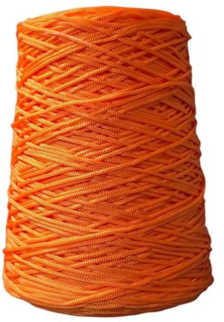 Cordino Thai 500gr Filato per Borse Cucirini Tre Stelle (ARANCIONE 307)