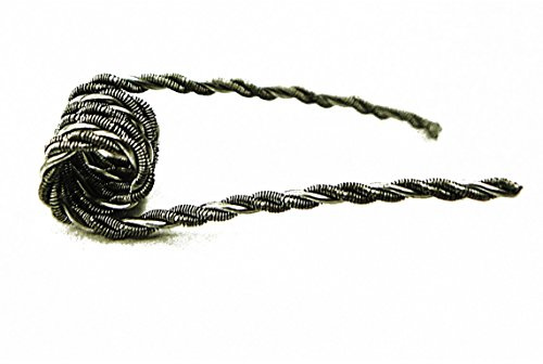 10x Coil vorgewickelte Fertigcoils Widerstand Draht KA1 Ni80 316L Selbstwickler Ohm Draht Wicklung Subohm Wickeldraht (10x Giant Coil, KA1 0,25 Ohm)