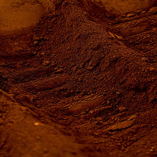 iBéton by Cyril Claire Pigment Naturel Terre d'Ombre Calcinée 1 Kg - Pour Peintures, Enduits Béton et Chaux - Poudre colorante - Origine Europe