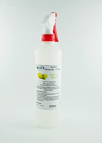 Compurei WC Reinigungs- und Pflegeöl Rundflasche Melone + Sprühkopf 500ml
