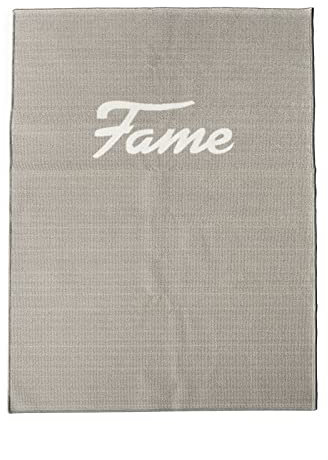 Fame E-Drum Teppich EDR-1, 140x100cm, Rutschfest, Grau, Vollflächige Gummierung, Ideal für Schnelle Spielweisen, Häufiger Auf- und Abbau