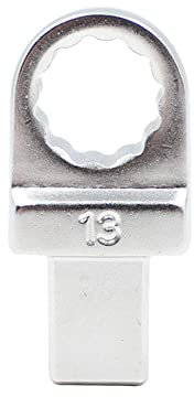 Tête de clé dynamométrique interchangeable en acier au chrome vanadium compatible avec les clés à cavité 14 mm x 18 mm (13 mm)