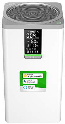 VOCOlinc HEPA Luftreiniger Allergiker CADR 500 m³/h für 60㎡ Wohnung Raucherzimmer, Gegen 99,97% von Schimmel Staub Pollen Staub und Rauch, Air Purifier 30dB Schlafmodus Timer mit App, Weiß