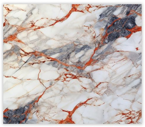 SMTDeco Herdabdeckplatte 60×52 cm – Mehr Arbeitsfläche, Spritzschutz & Schneidebrett – ESG Glas, kratzfest – für Induktion/Ceranfeld – 1-teilig, Motiv Marmor Stein Weiss