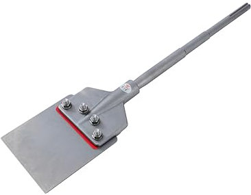 TOPWAY SDS Max Scalpello per Piastrelle 6 Pollici (610x150 mm) Raschietto per Pavimenti, Scalpello a Spatola per Rimozione di Piastrelle, Tappeti, Linoleum 121133